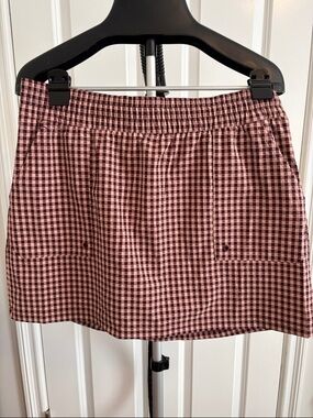 Adidas Women’s gingham golf skirt